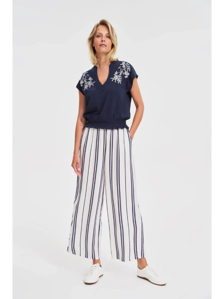 Moodo Damen Top Moodo – Marineblau