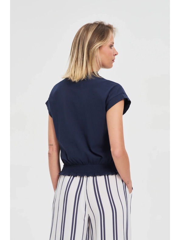 Moodo Damen Top Moodo – Marineblau