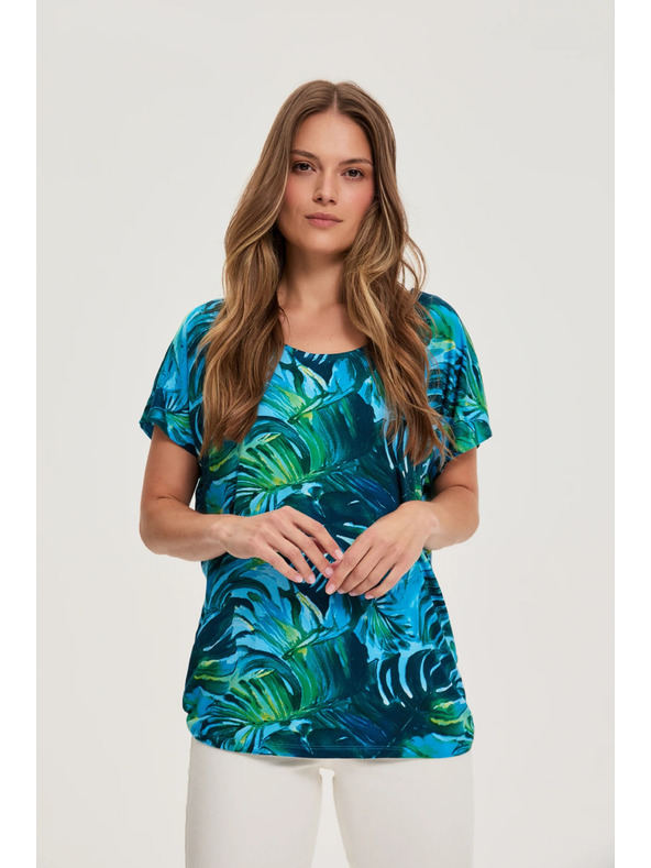 Moodo Damen T-Shirt Moodo – dunkelgrün