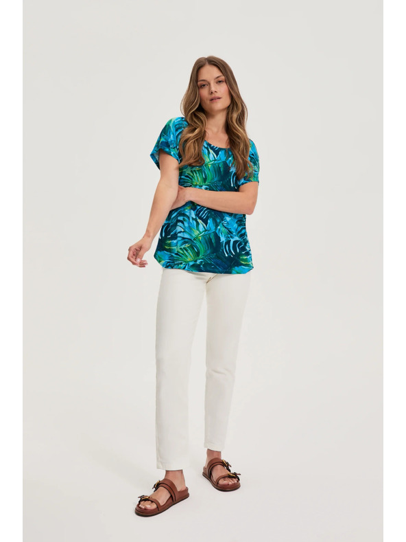 Moodo Damen T-Shirt Moodo – dunkelgrün