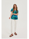 Moodo Damen T-Shirt Moodo – dunkelgrün