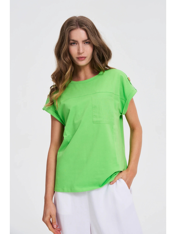 Moodo Damen T-Shirt Moodo – grün
