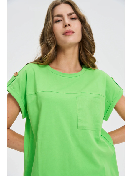 Moodo Damen T-Shirt Moodo – grün