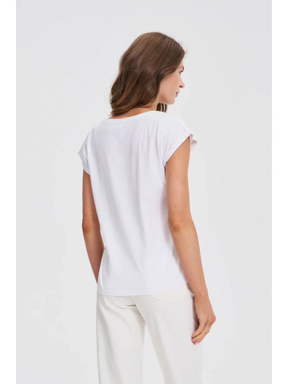 Moodo Damen-T-Shirt Moodo – weiß