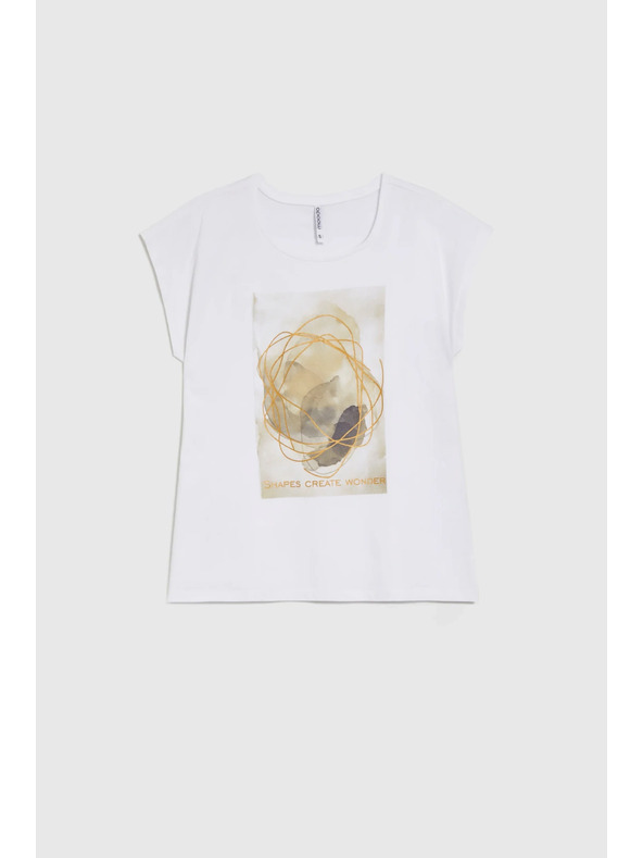 Moodo Damen-T-Shirt Moodo – weiß