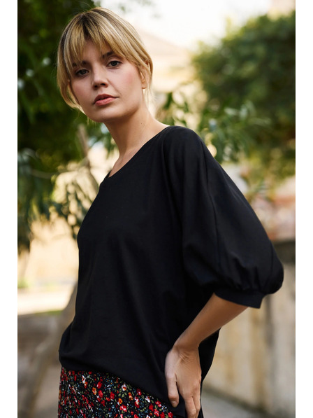 Moodo Damen-T-Shirt Moodo – schwarz