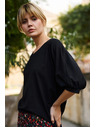 Moodo Damen-T-Shirt Moodo – schwarz