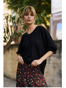 Moodo Damen-T-Shirt Moodo – schwarz