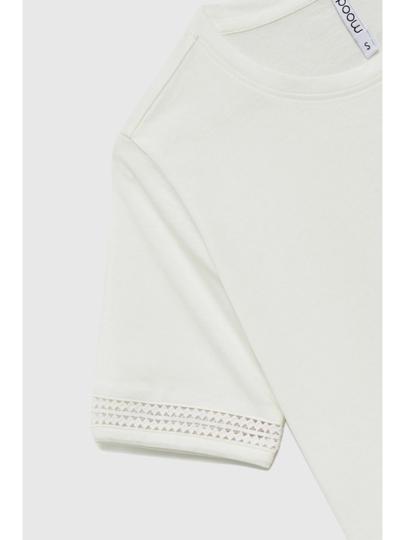 Moodo Damen-T-Shirt Moodo – weiß