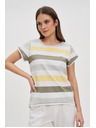 Moodo Damen gestreiftes Shirt Moodo