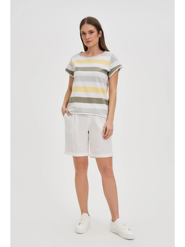 Moodo Damen gestreiftes Shirt Moodo