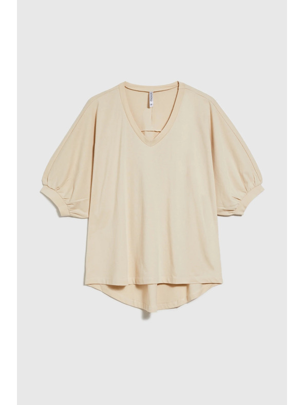 Moodo Damen-T-Shirt Moodo mit Ballonärmeln