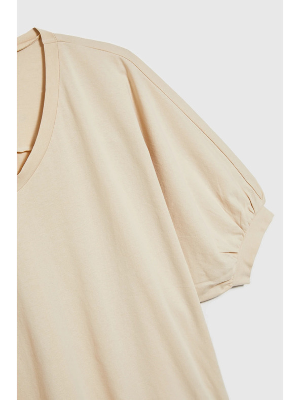 Moodo Damen-T-Shirt Moodo mit Ballonärmeln