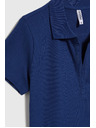Moodo Blaues Damen-Polo-T-Shirt