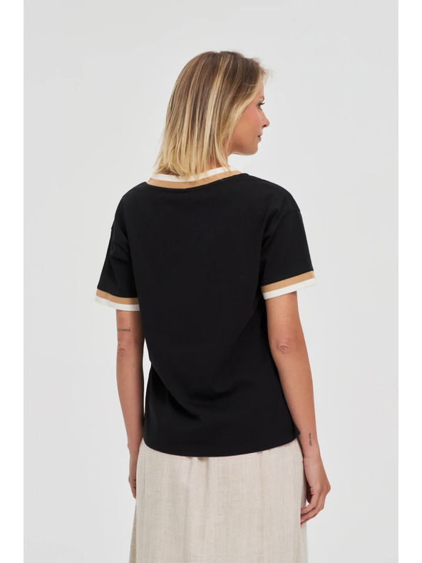 Moodo Damen-T-Shirt Moodo – schwarz