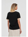 Moodo Damen-T-Shirt Moodo – schwarz