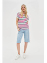 Moodo Damen gestreiftes Shirt Moodo