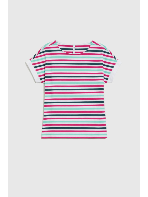 Moodo Damen gestreiftes Shirt Moodo