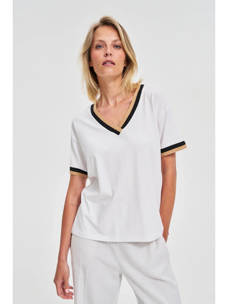 Moodo Damen-T-Shirt Moodo – weiß