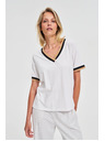 Moodo Damen-T-Shirt Moodo – weiß