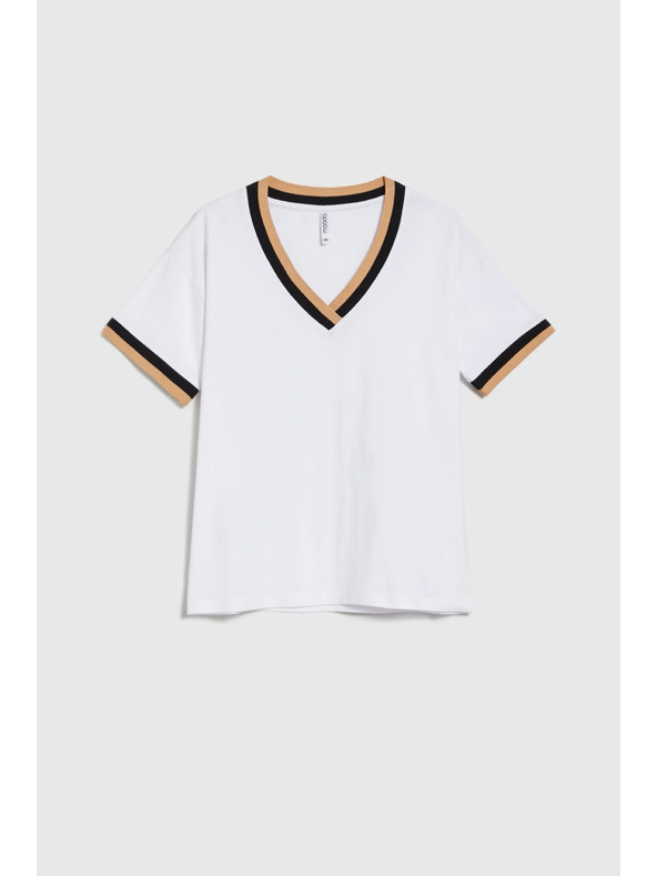 Moodo Damen-T-Shirt Moodo – weiß