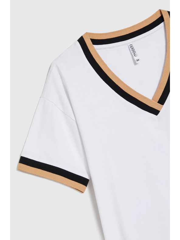 Moodo Damen-T-Shirt Moodo – weiß