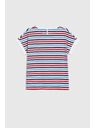 Moodo Gestreiftes Damen-T-Shirt