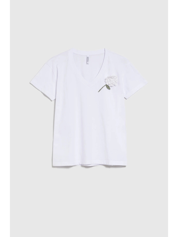 Moodo Damen-T-Shirt Moodo – weiß