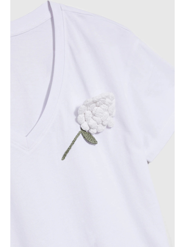 Moodo Damen-T-Shirt Moodo – weiß