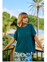 Moodo Damen-Top mit Tasche Moodo