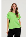 Moodo Damen-Baumwoll-T-Shirt Moodo – hellgrün