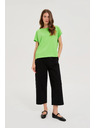 Moodo Damen-Baumwoll-T-Shirt Moodo – hellgrün