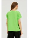 Moodo Damen-Baumwoll-T-Shirt Moodo – hellgrün