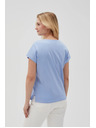 Moodo Damen-T-Shirt Moodo – blau