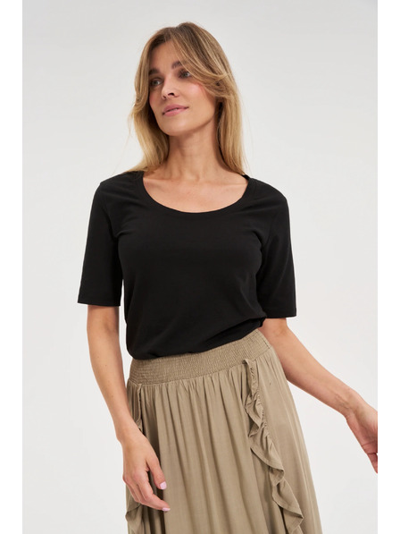Moodo Damen-T-Shirt Moodo – schwarz