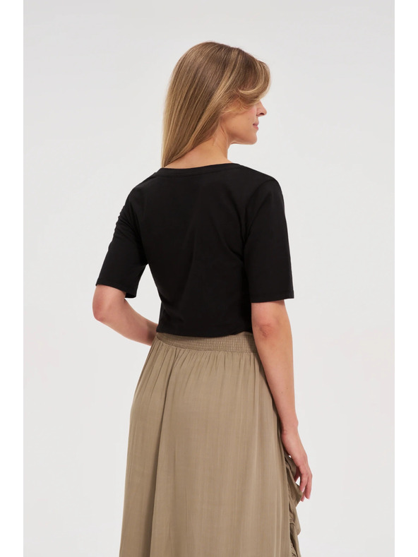 Moodo Damen-T-Shirt Moodo – schwarz