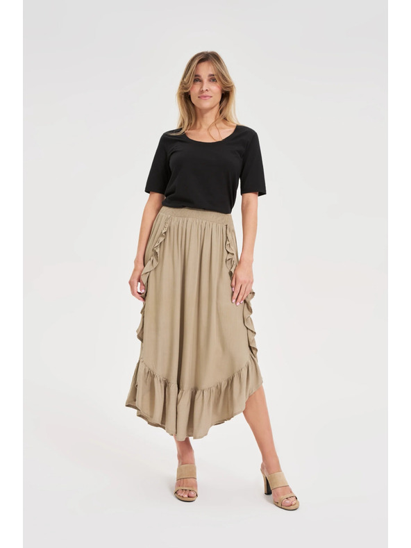 Moodo Damen-T-Shirt Moodo – schwarz