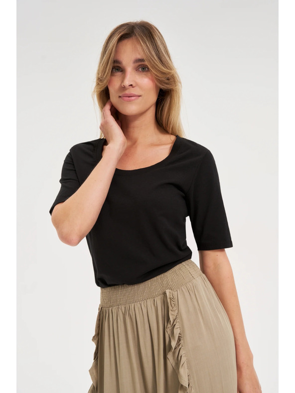 Moodo Damen-T-Shirt Moodo – schwarz