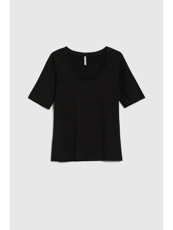 Moodo Damen-T-Shirt Moodo – schwarz