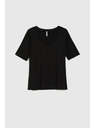 Moodo Damen-T-Shirt Moodo – schwarz