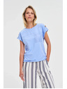 Moodo Damen-T-Shirt Moodo – hellblau