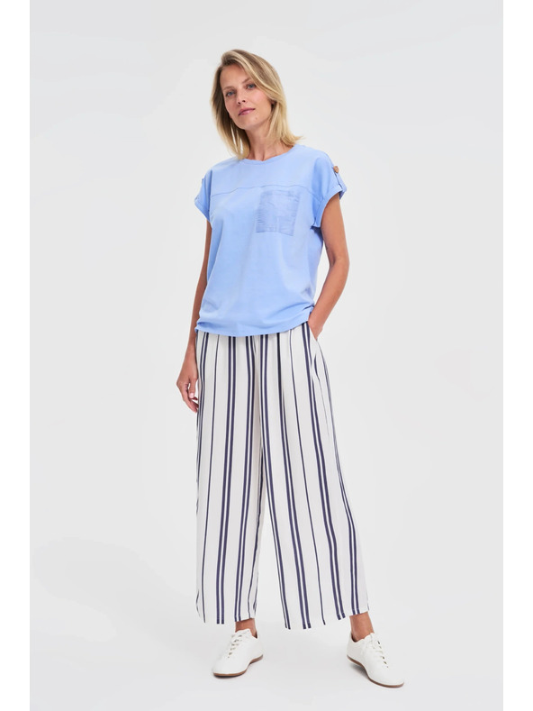 Moodo Damen-T-Shirt Moodo – hellblau