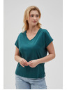 Moodo Damen-T-Shirt Moodo – petrolblau