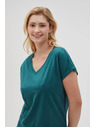 Moodo Damen-T-Shirt Moodo – petrolblau