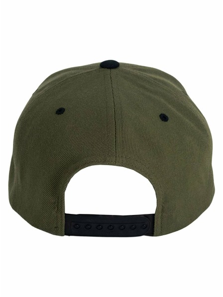Meatfly Meatfly Basecap Flanker Snapback Adventure Olive/Schwarz