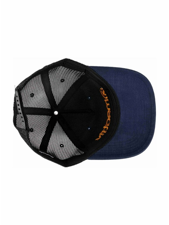 Meatfly Meatfly Basecap Shaun Trucker Navy / Braun Logo | Braun | Größe