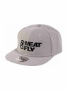 Meatfly Meatfly Basecap Ness Snapback Grau / Schwarz Revital | Schwarz | Größe