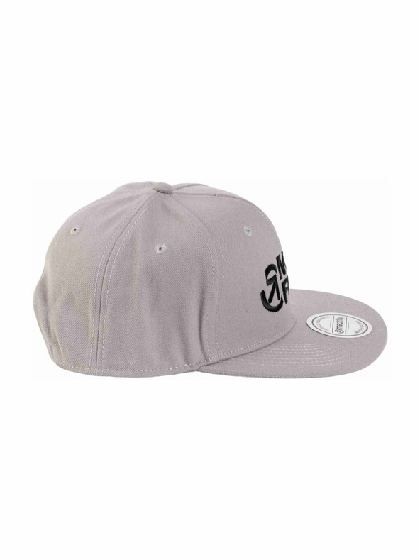 Meatfly Meatfly Basecap Ness Snapback Grau / Schwarz Revital | Schwarz | Größe