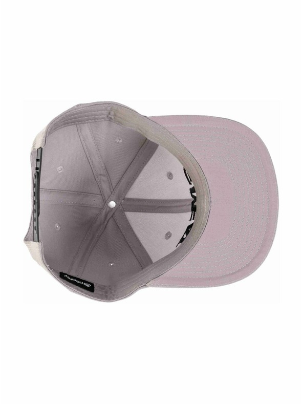 Meatfly Meatfly Basecap Ness Snapback Grau / Schwarz Revital | Schwarz | Größe