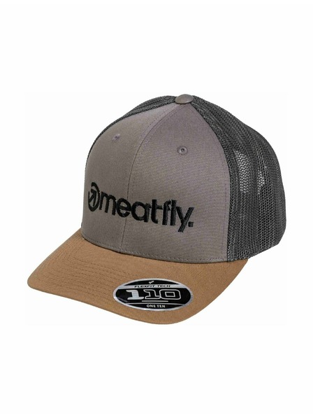 Meatfly Meatfly Basecap MF Logo Trucker Erde / Schwarz | Schwarz |